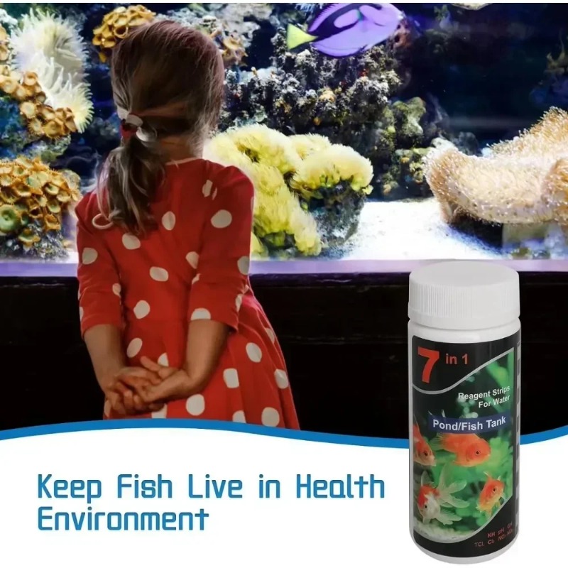 Aquarium Test Strip  Freshwate - Water Testing Kit 리뷰 및 가격