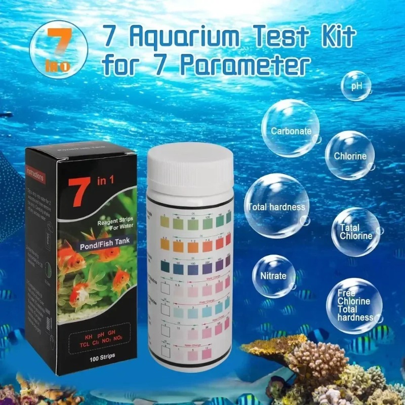 Aquarium Test Strip  Freshwate - Water Testing Kit 리뷰 및 가격