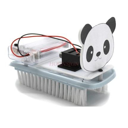 Panda brush car diy hand-assem - Science And Invention 리뷰 및 가격
