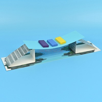 Paper bridge handmade DIY scie - Science And Invention 리뷰 및 가격