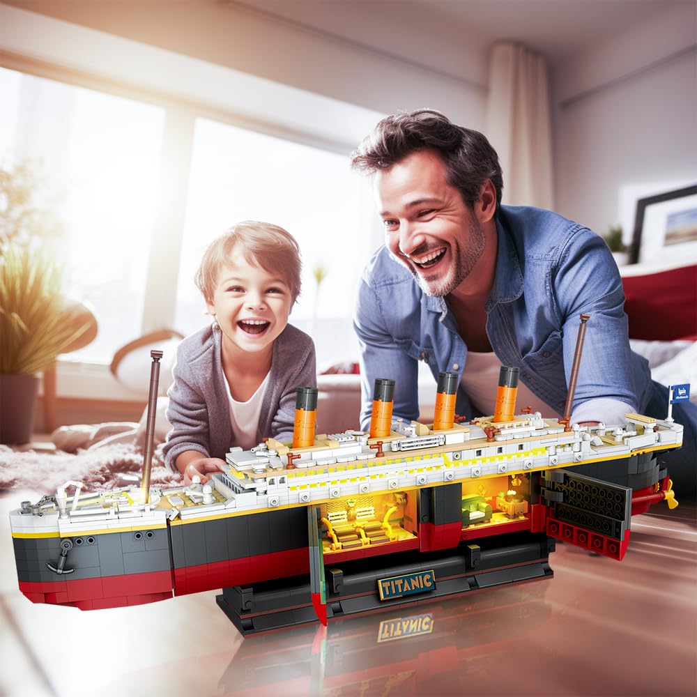 Titanic Building Set with LED- - Science Olympiad 리뷰 및 가격