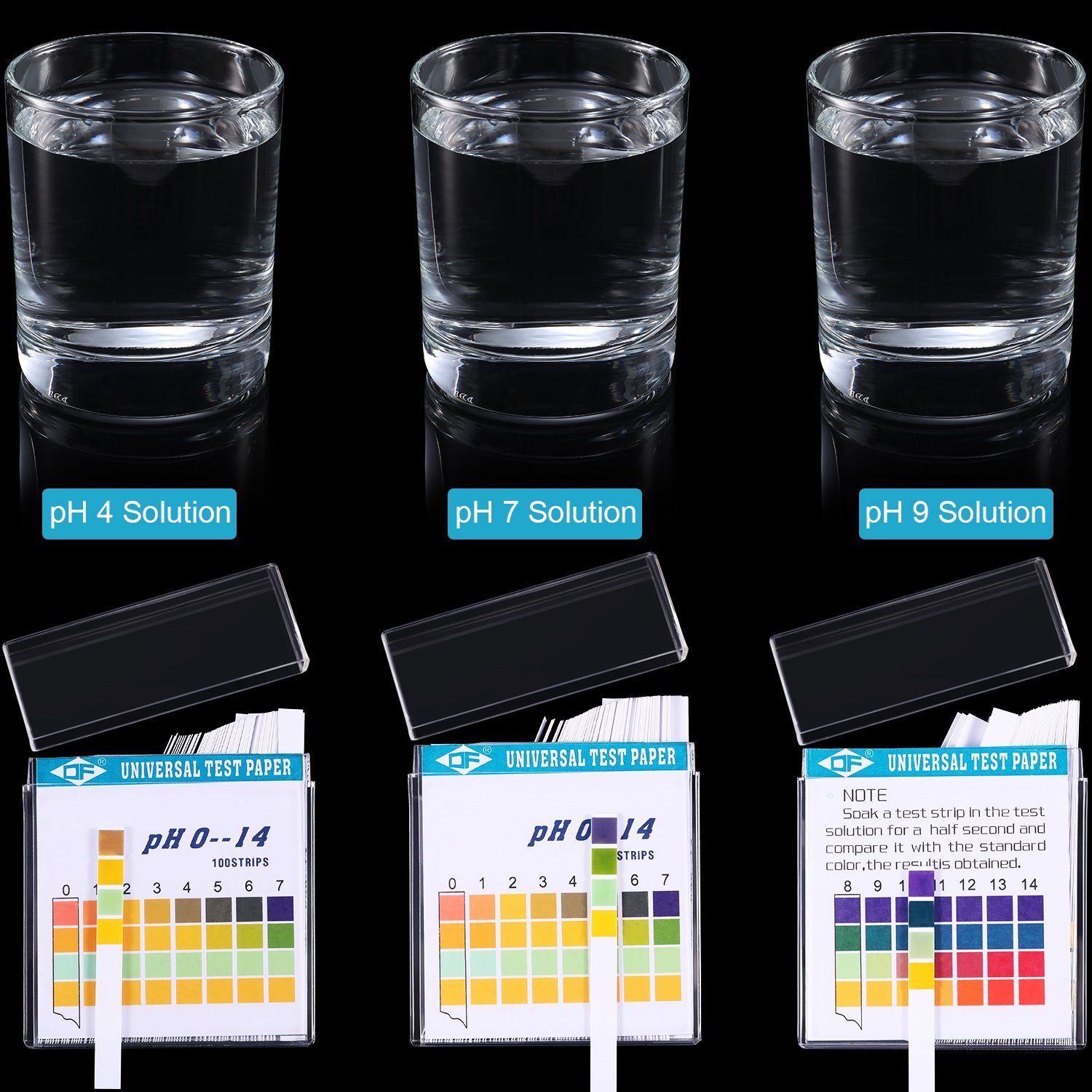 100 Strips 0-14 PH Alkaline Ac - Water Testing Kit 리뷰 및 가격