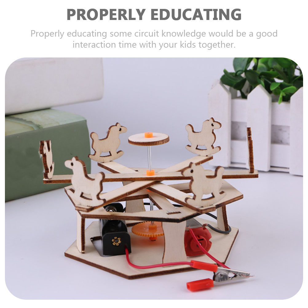 DIY Wooden Merry-Go-Round Asse - Science Diy Model 리뷰 및 가격