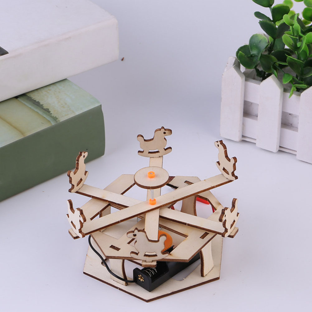 DIY Wooden Merry-Go-Round Asse - Science Diy Model 리뷰 및 가격