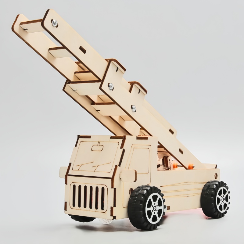 DIY Wood Ladder Fire Truck Mod - Science Diy Model 리뷰 및 가격