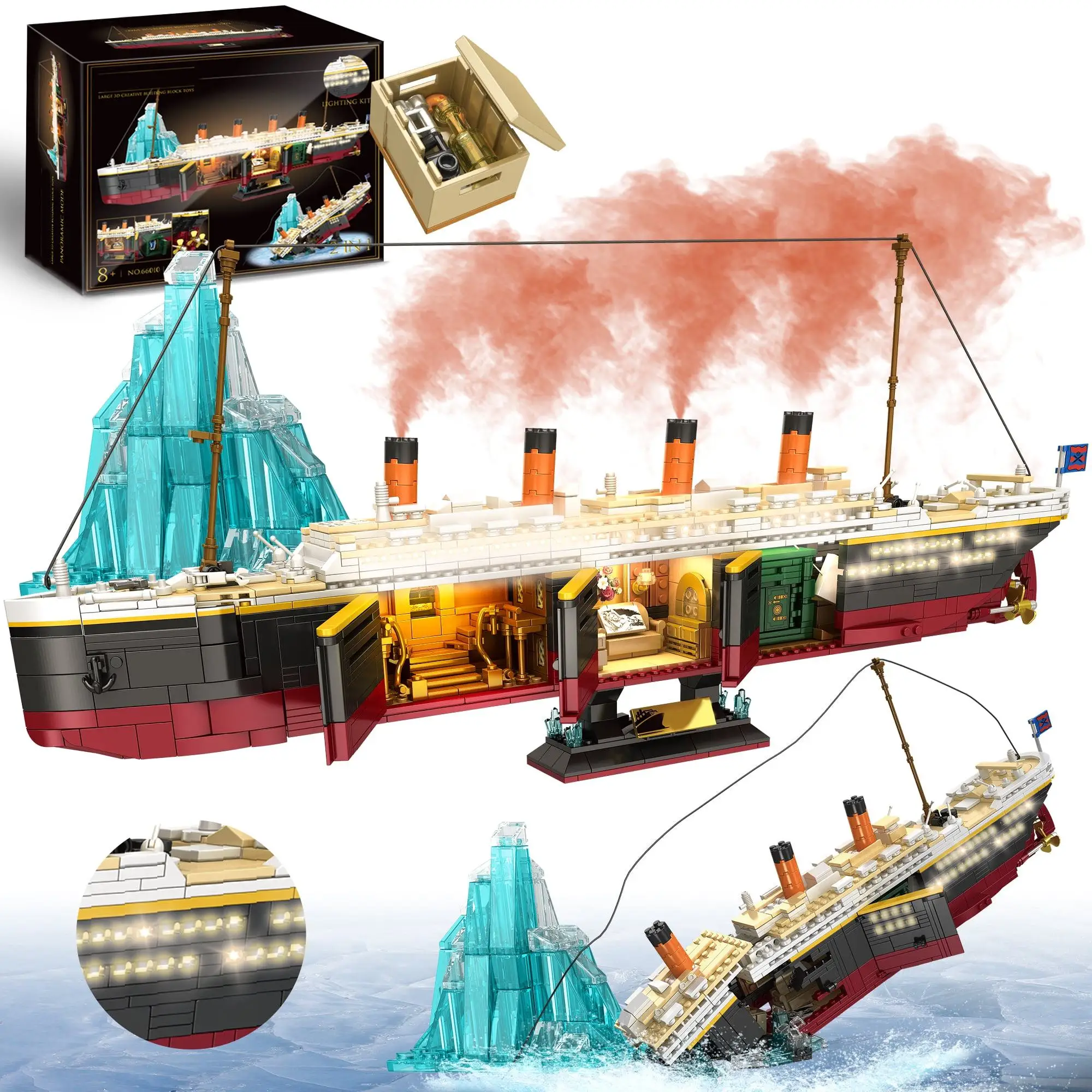 MOC 2288PCS Titanic Model Crea - Science Olympiad 리뷰 및 가격