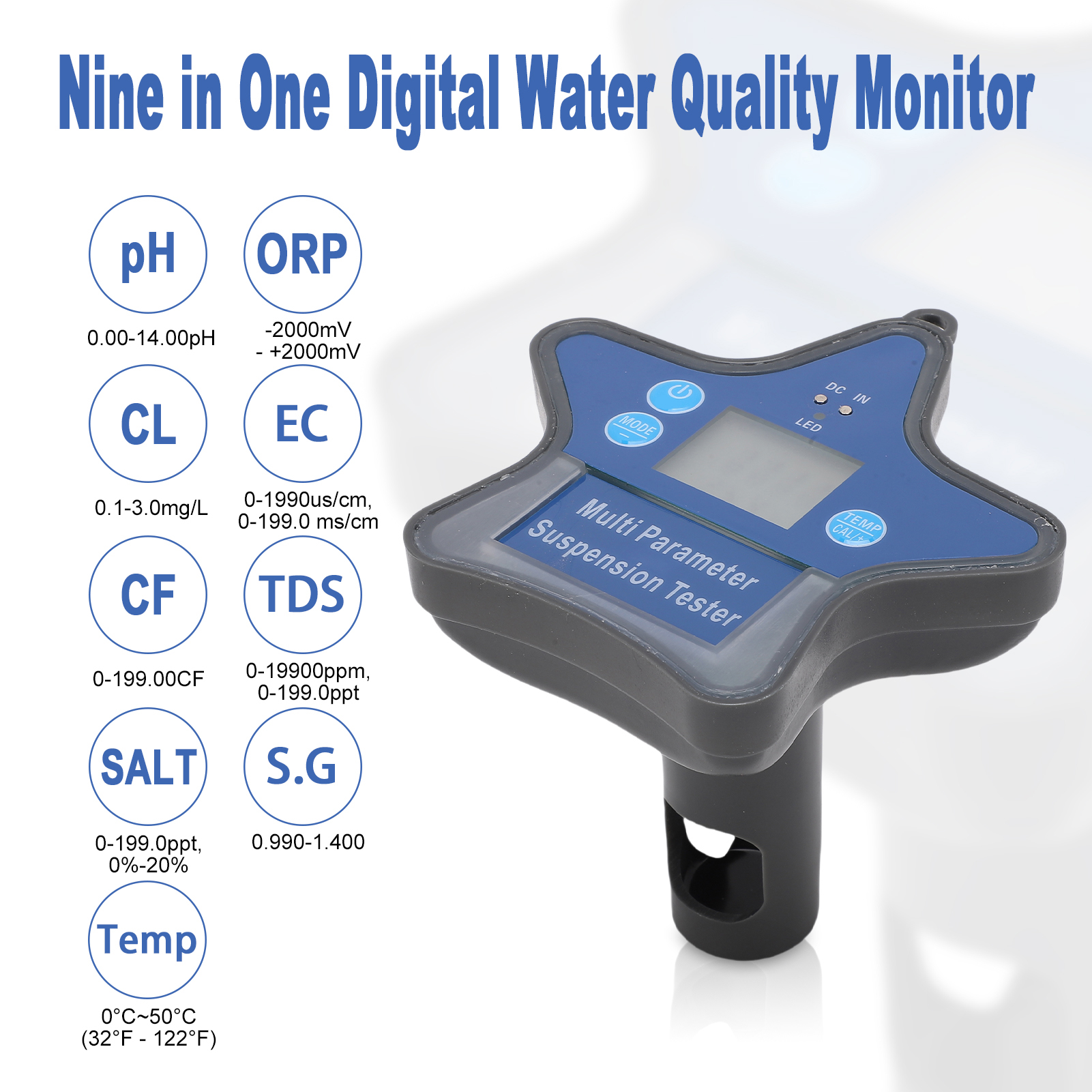 BT Water Quality Monitor Nine  - Water Testing Kit 리뷰 및 가격